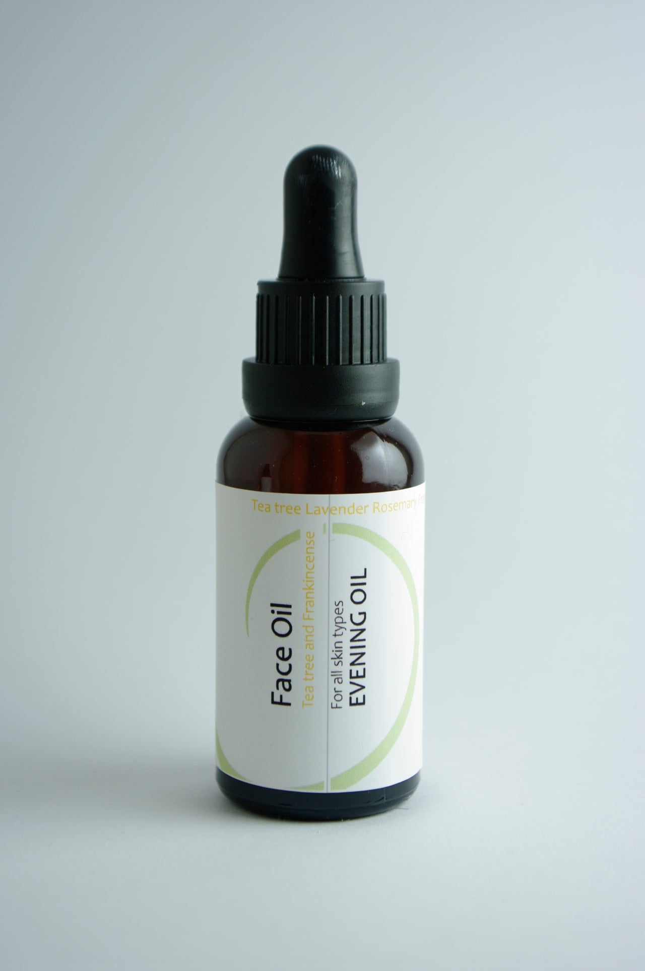 Facial oil against acne, spots